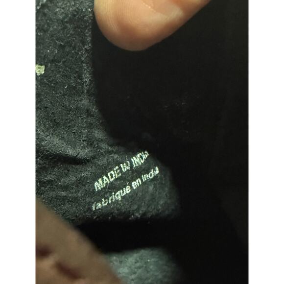 Free People Braeburn Ankle Boots Distressed Leather Womens 7 EU 37 Brown Buckles - Picture 10 of 10